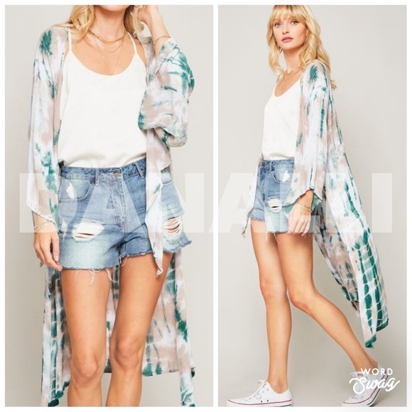 COPY - Tie-dye kimono - Picture 2 of 2